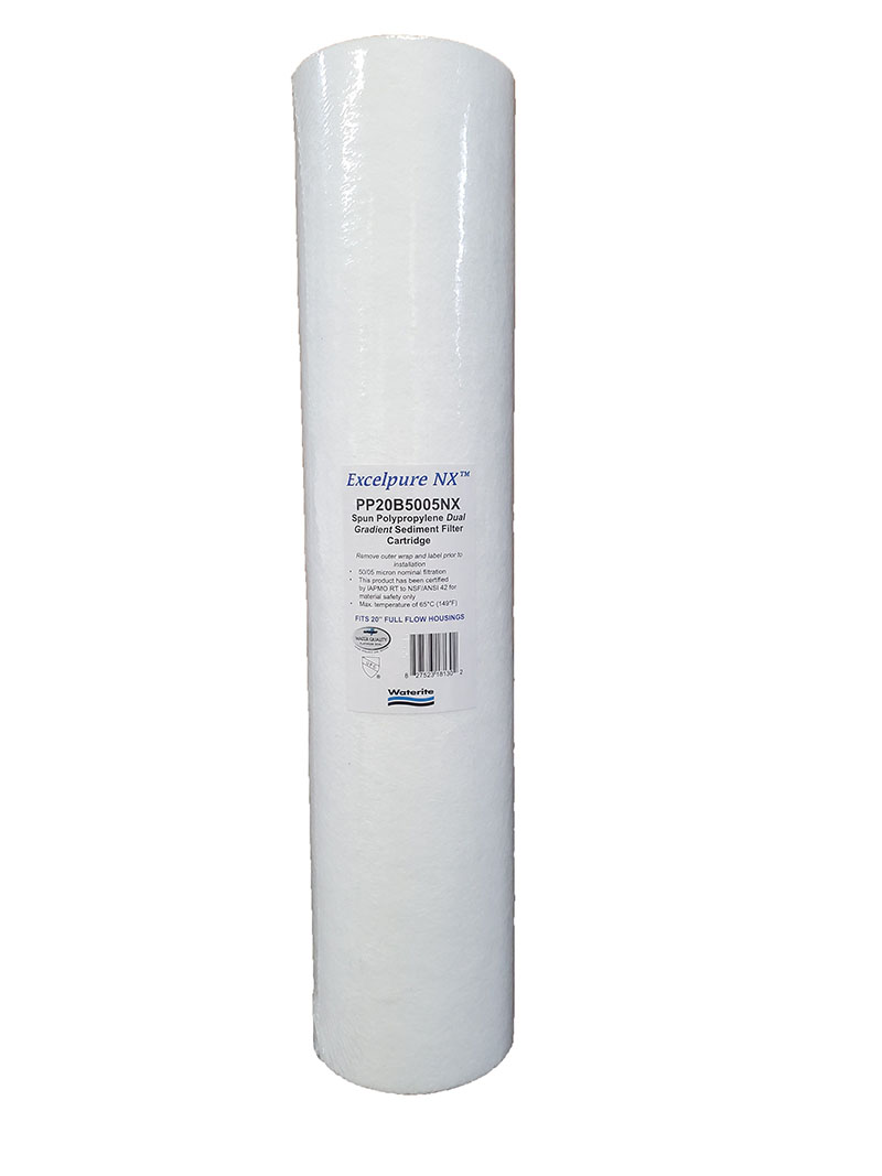 Excelpure DGD-5005 Big Blue 4 1/2" X 20" Sediment Filter