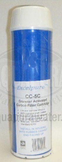 Excelpure CC-5C Granular Activated Carbon 5 micron Filter