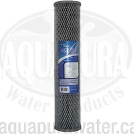 Aquaflo 20 Micron 4.5 x 20 inch Carbon Filter