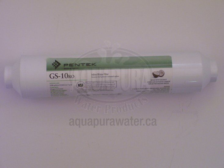 Pentek GS-10RO Inline Polishing Water Filter