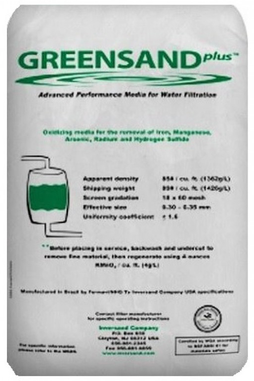 Manganite Greensand for Iron Reduction