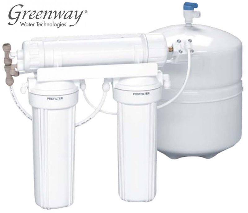 3 Stage Reverse Osmosis Water System Greenway