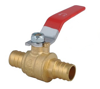 3/4" Pex Crimp Ball Valve