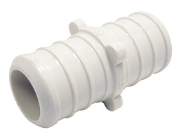 3/4" x 3/4" Plastic PEX Coupling