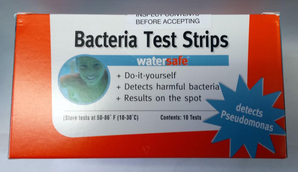 Bacteria Test Strips Pack of 10 Test Strips