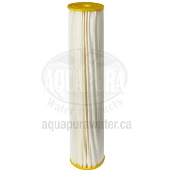 Pentek ECP50-20BB 50 Micron Pleated Sediment Water Filter